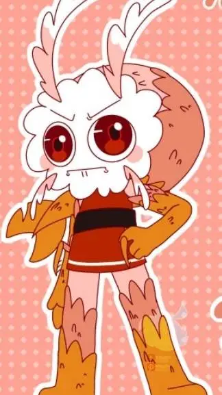 ai character: shrimpo but worrie background