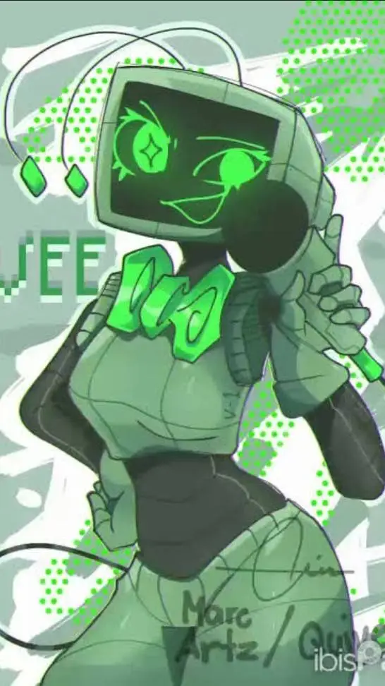 ai character: vee background