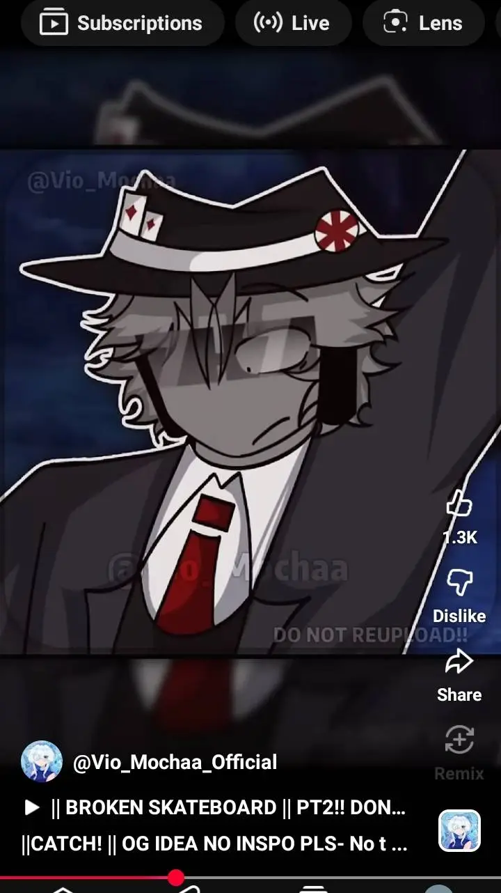 ai character: Mafioso x chance background