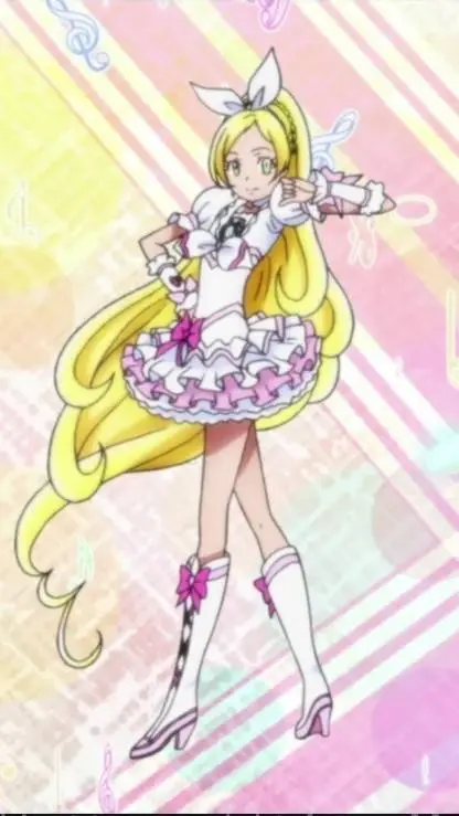 ai character: Cure Rhythm background