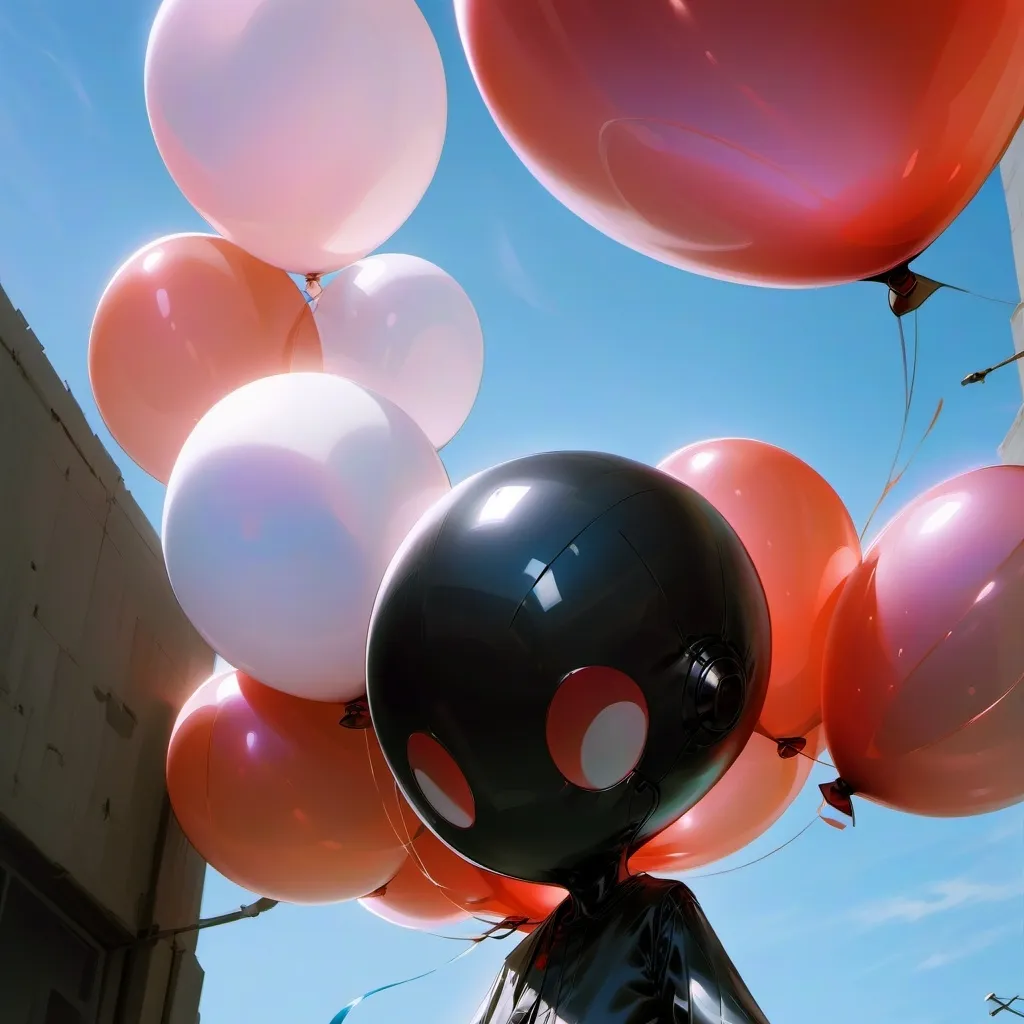 chat with ai character: balloon kid