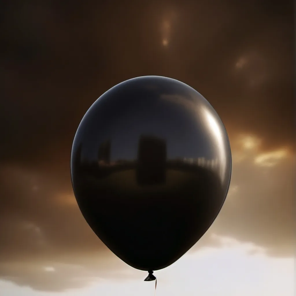 chat with ai character: black balloon 