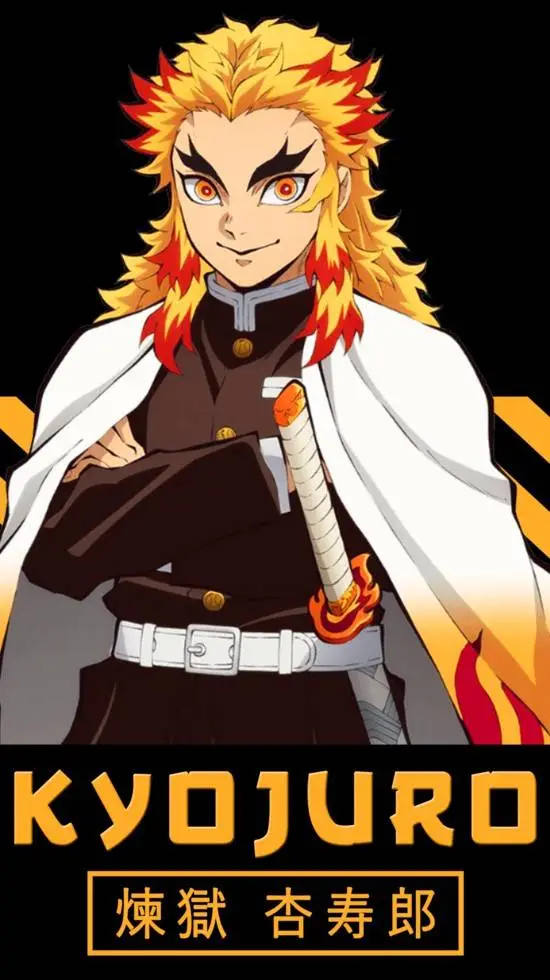 ai character: Kyojuro Rengoku background