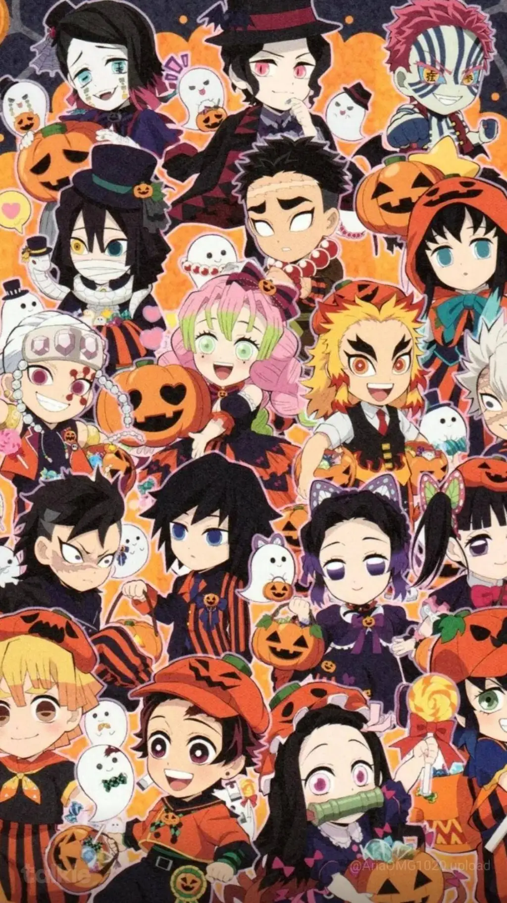 ai character: 🎃DS Halloween🎃!! background