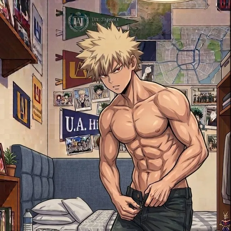 chat with ai character: Bakugo Katsuki 