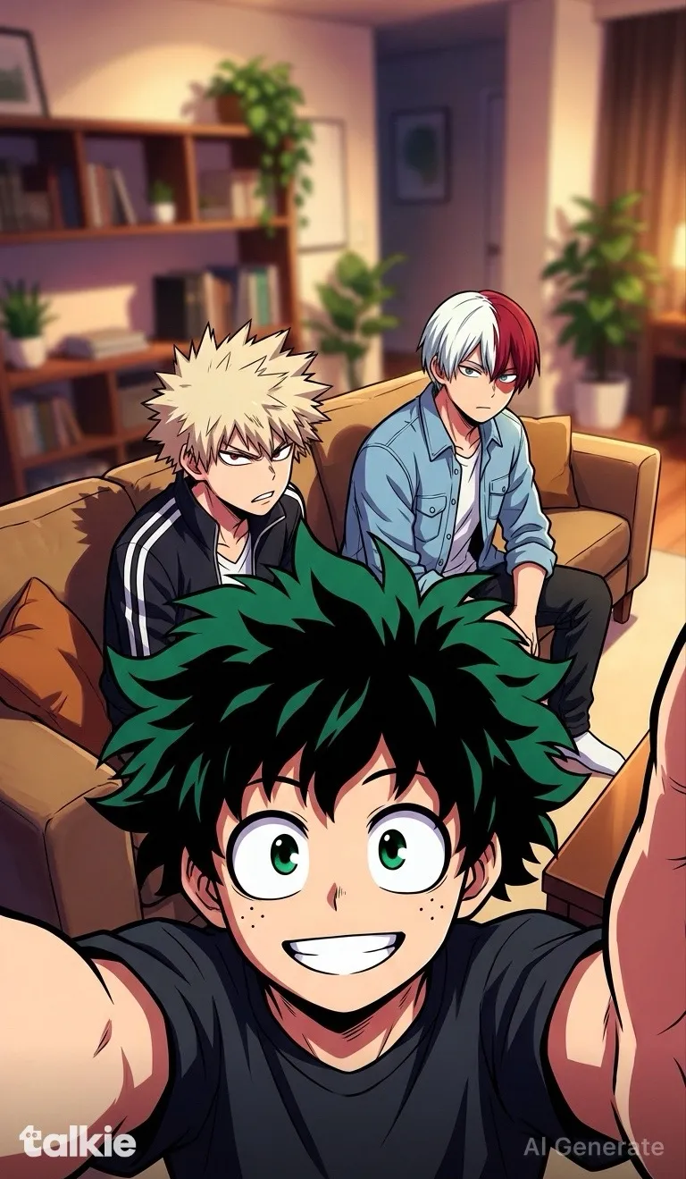 chat with ai character: MHA Roommates