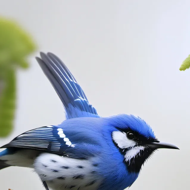 chat with ai character: little blue bird