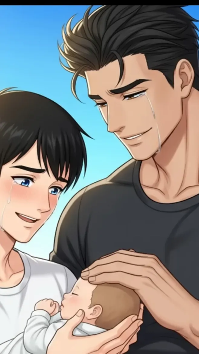 ai character: Aaron&blake background