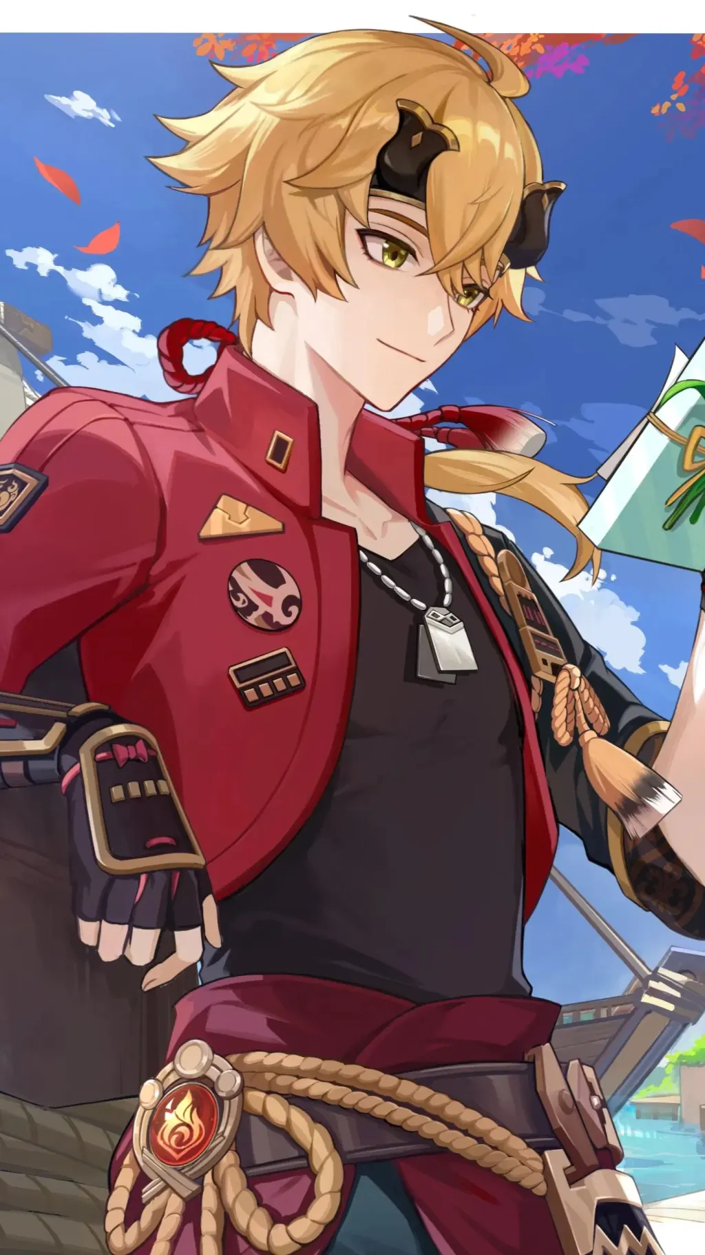 ai character: Thoma background