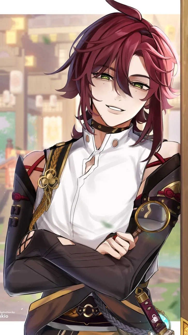 ai character: Heizou  background