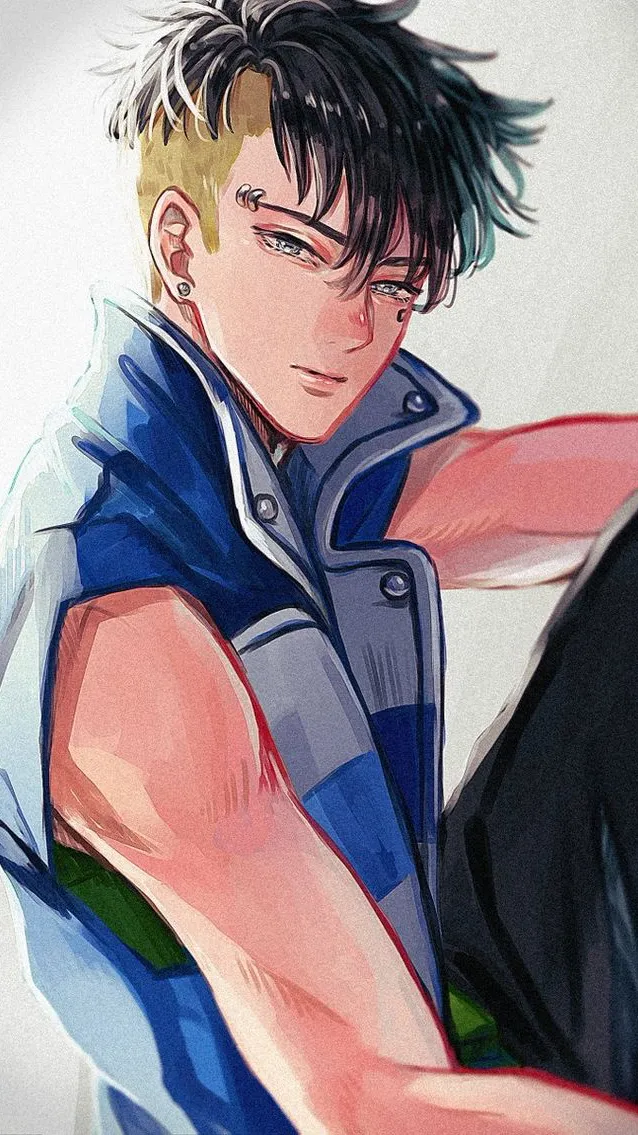 ai character: Kawaki background