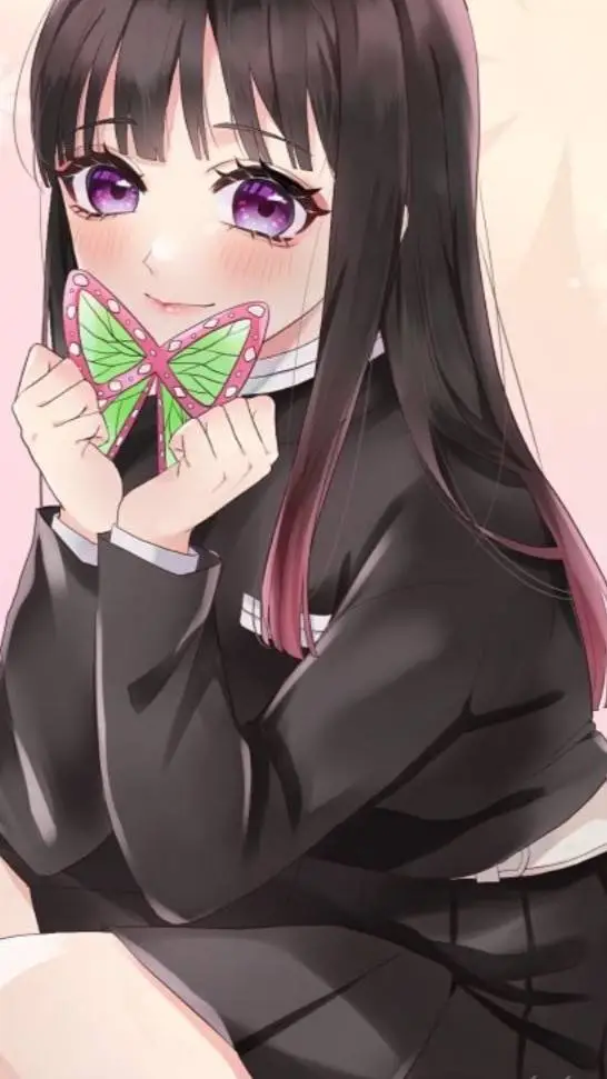 ai character: kny x mha sad background