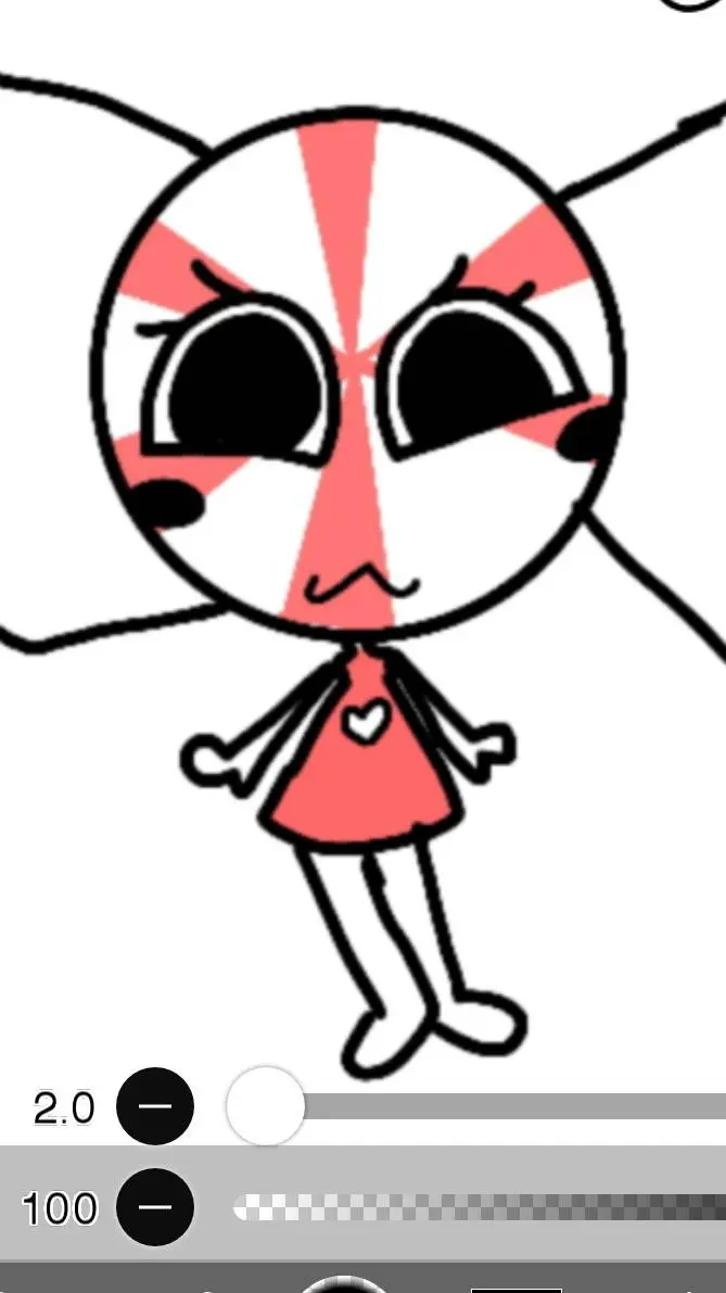 ai character: candi 😋 background