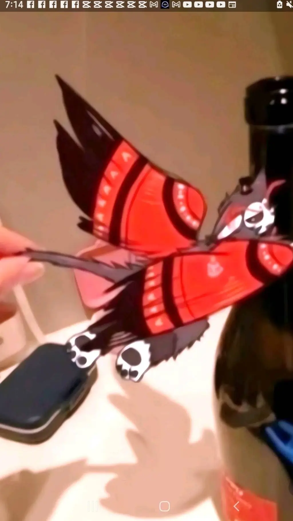 ai character: husker background