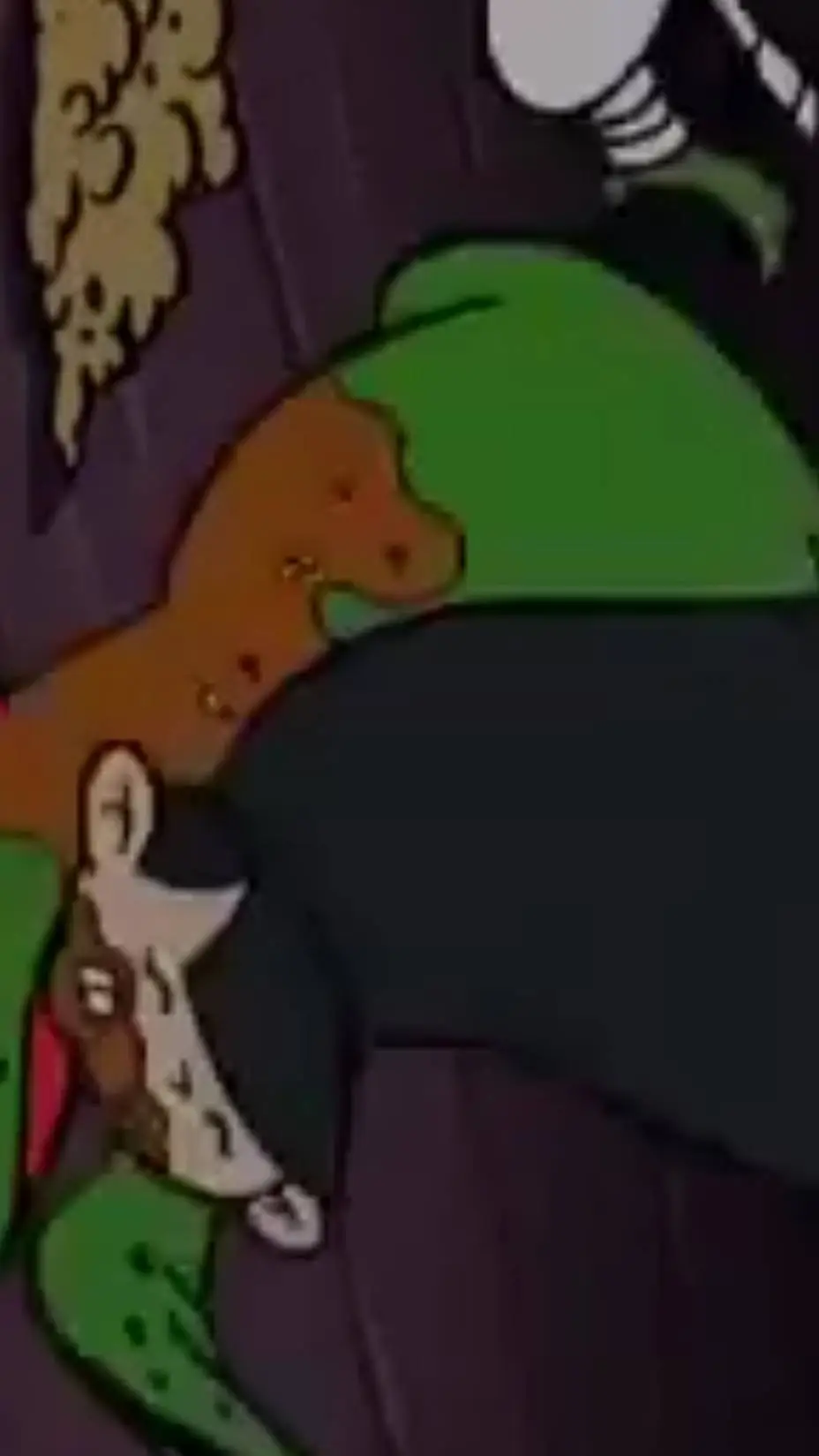 ai character: Número 3 gorda background