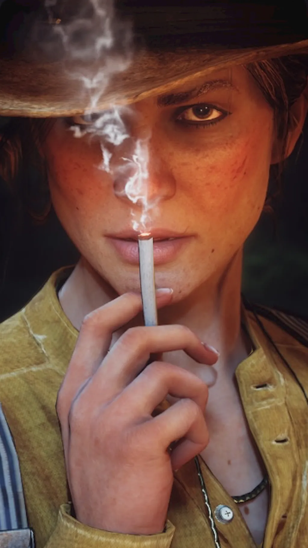 ai character: Sadie Adler background