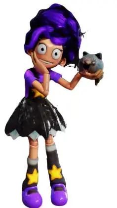 ai character: Lily Lovebraids  background