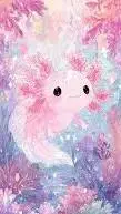 ai character: Axolotl pet background