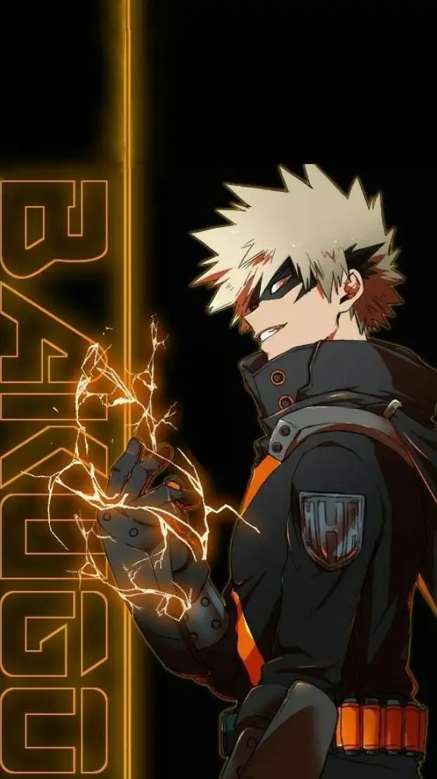 ai character: bakugo katsuki background