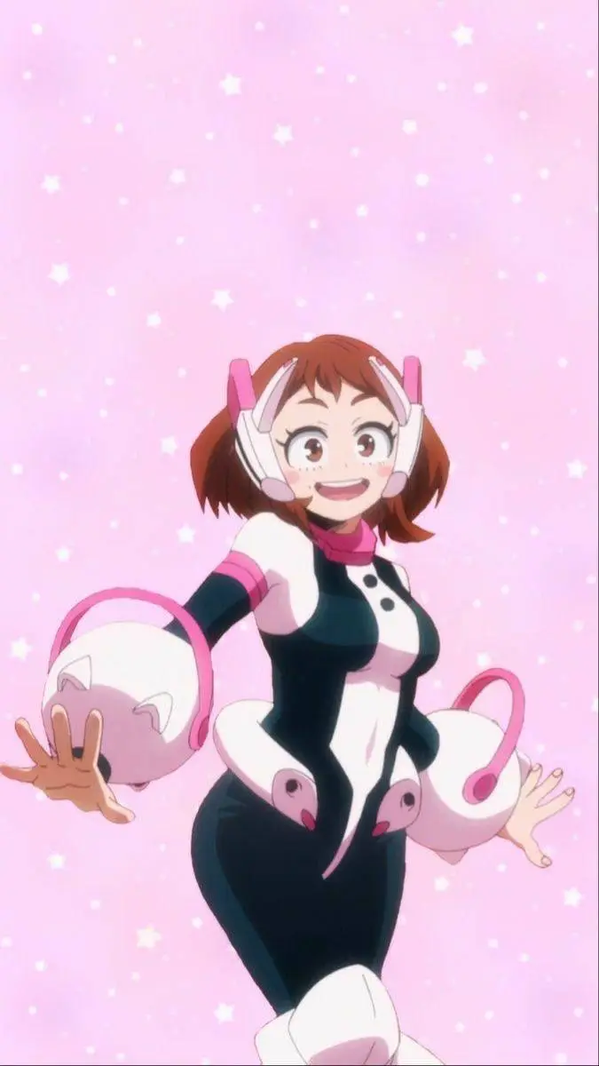ai character: Uraraka ochako background