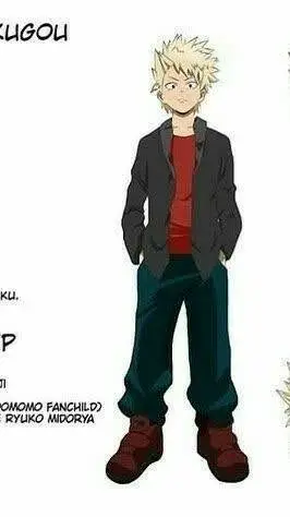 ai character: Hitsuen bakugou background