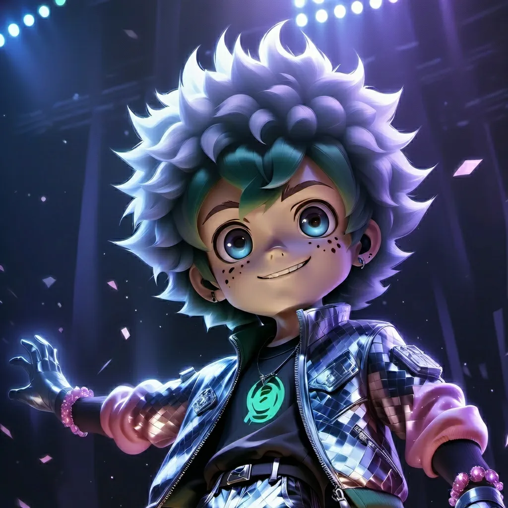 chat with ai character: mha prome night