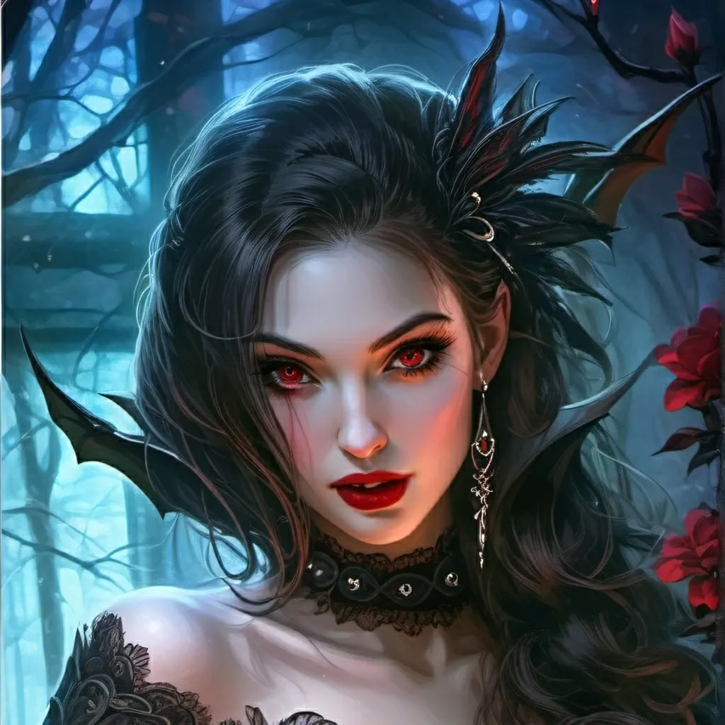 chat with ai character: Vampire princess😈