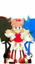 ai character: Sonic x Amy x Shad background