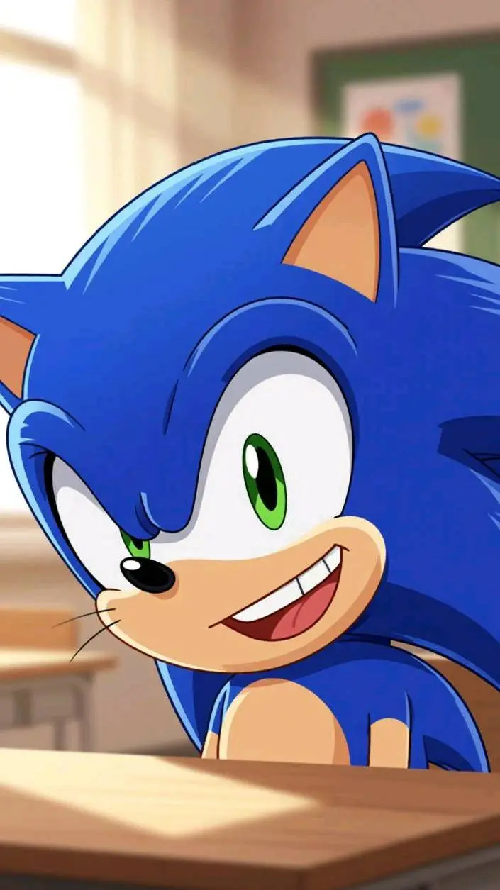 ai character: drunk Sonic background