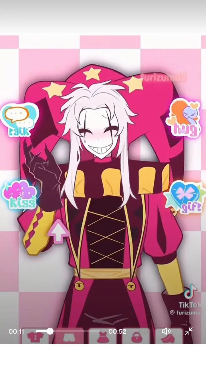 ai character: Pierrot background