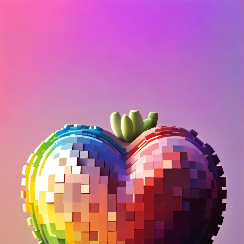 chat with ai character: heart colours