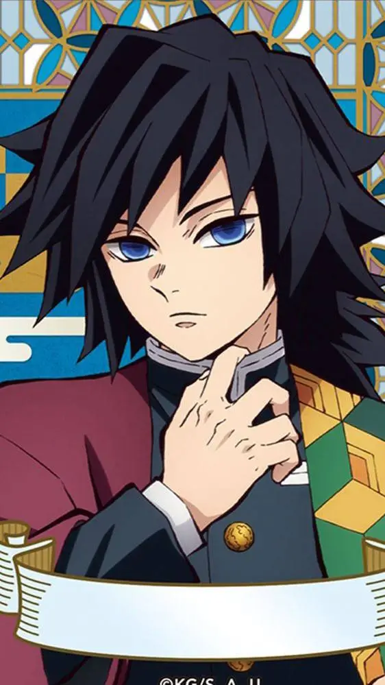 ai character: tomioka giyu background