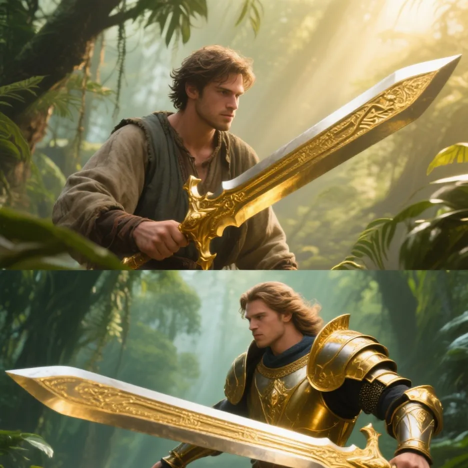 chat with ai character: Secret sword