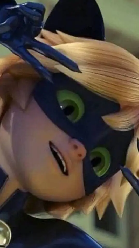 ai character: Chat noir background