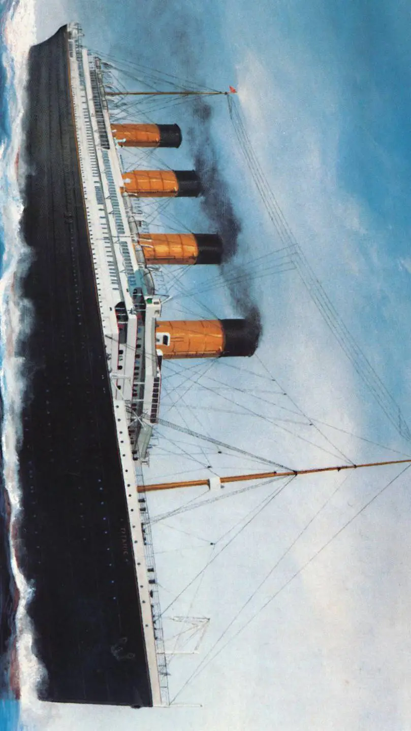 ai character: Titanic background