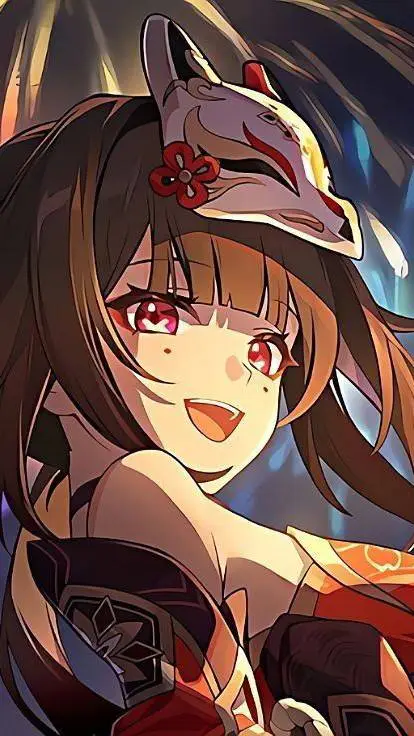 ai character: Sparkle background