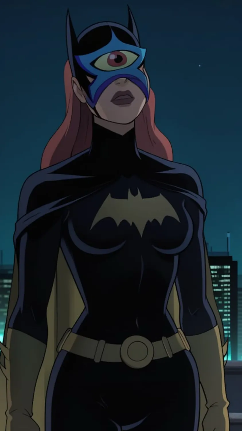 ai character: Batgirl background