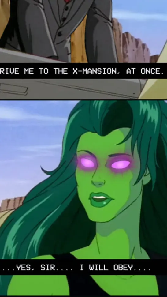 ai character: She Hulk background