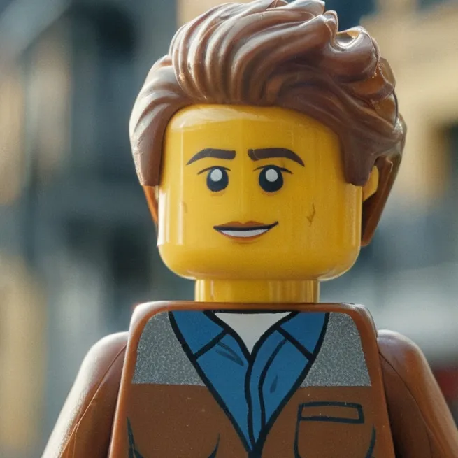 chat with ai character: sad Lego story