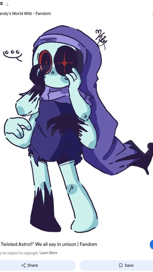 ai character: Twisted Astro background