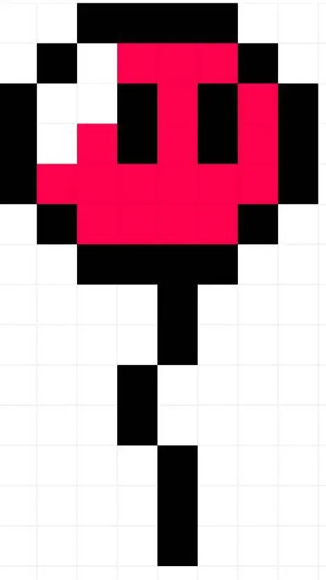 ai character: Cute small balloon background