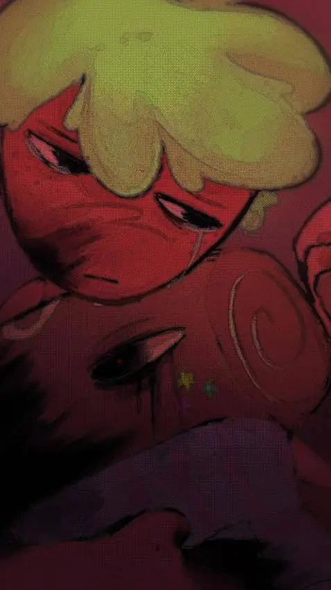 ai character: sprout and Cosmo.. background