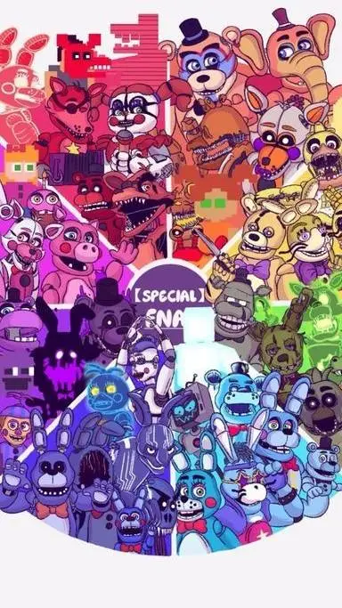 ai character: i am back! :) background