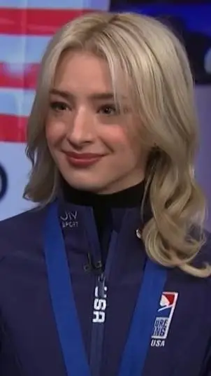 ai character: Amber Glenn background