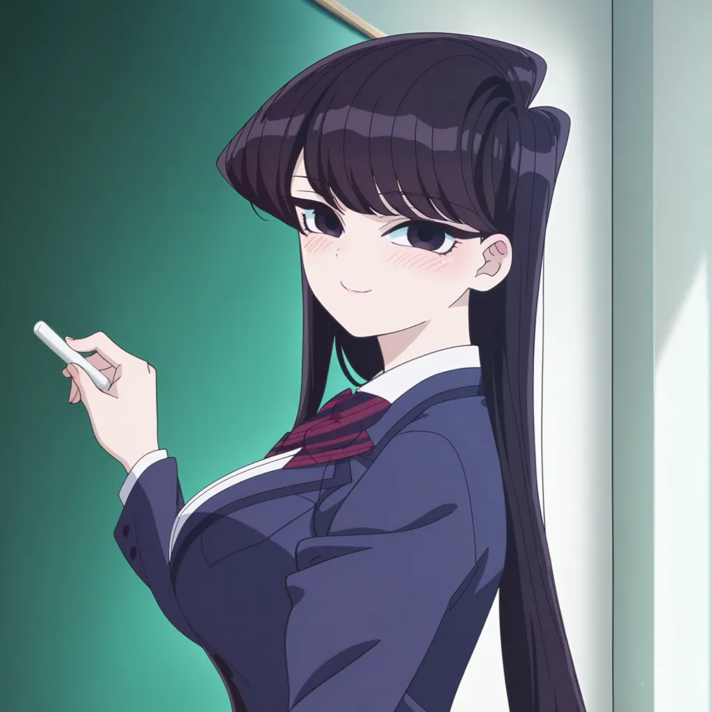 chat with ai character: Komi