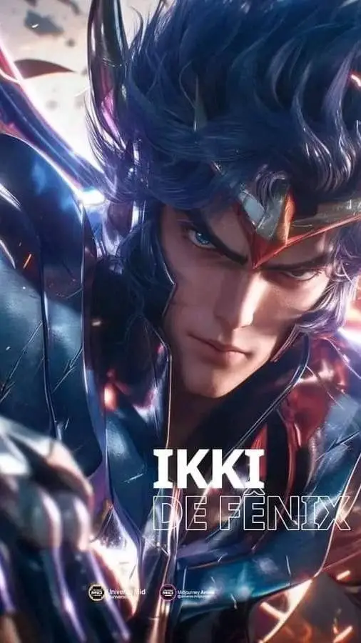 ai character: ikki de Fênix background