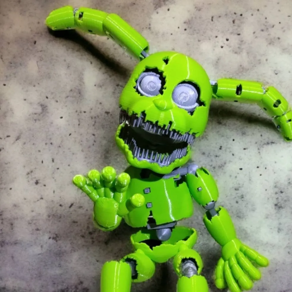 chat with ai character: 3d plushtrap