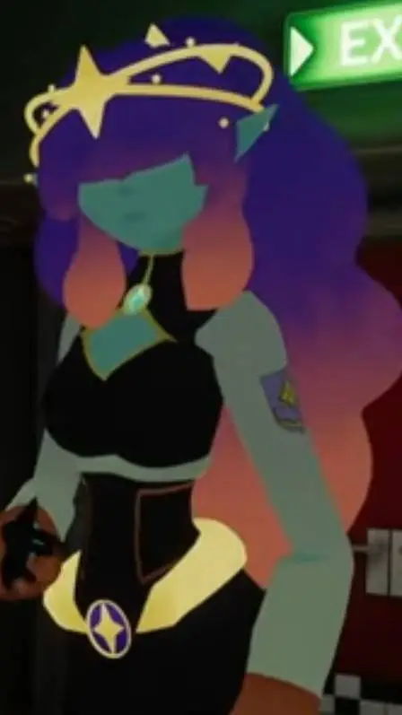 ai character: Eclipse and Saturn background