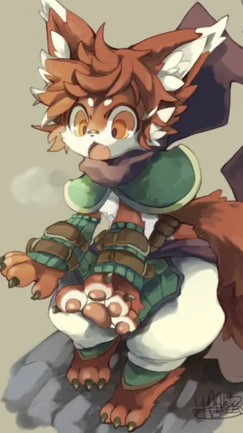 ai character: Kitsu background