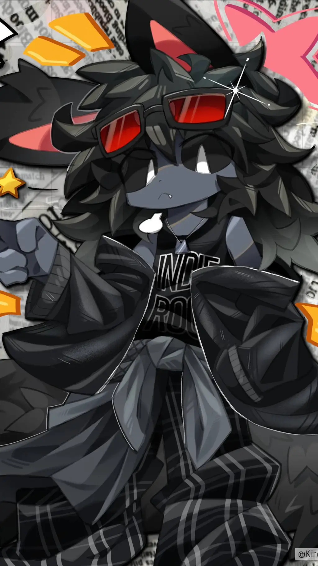 ai character: Vander background